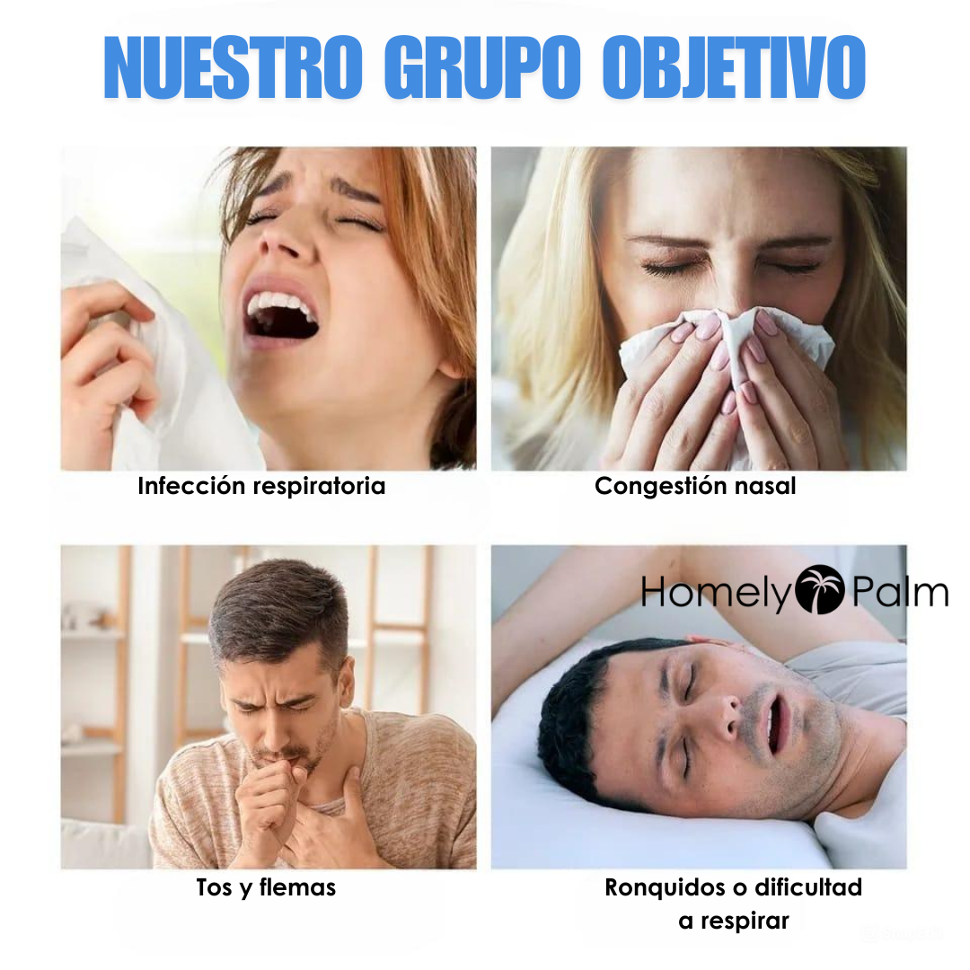 HomeP® Respiraderos nasales (kit básico)
